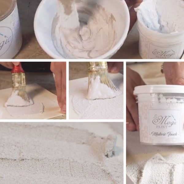 Come utilizzare le paste materiche Magic Paint