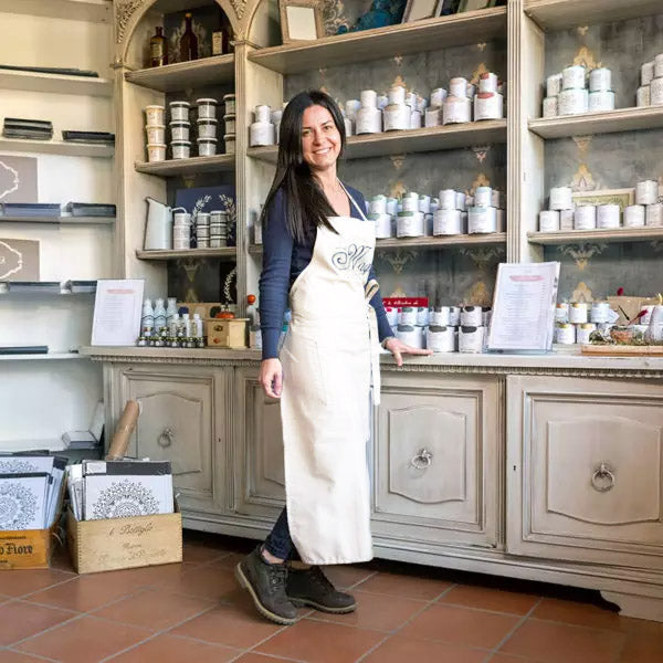 Grembiule Magic Paint Bianco