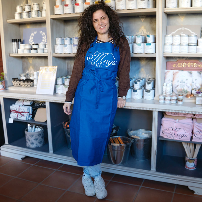 Grembiule Magic Paint Cobalto