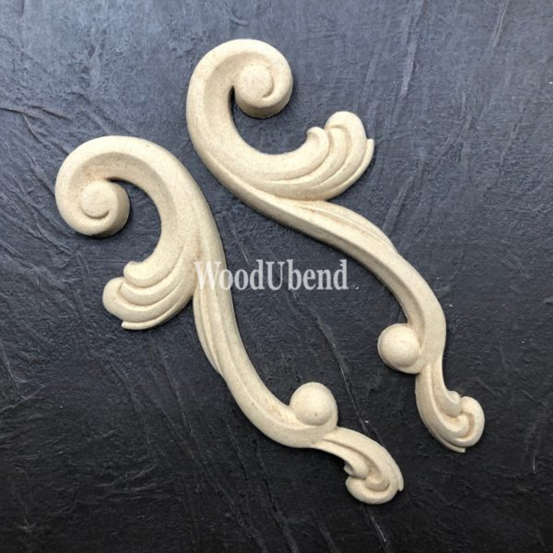 Coppia di Fregi Decorativi "Notre Dame", WoodUbend