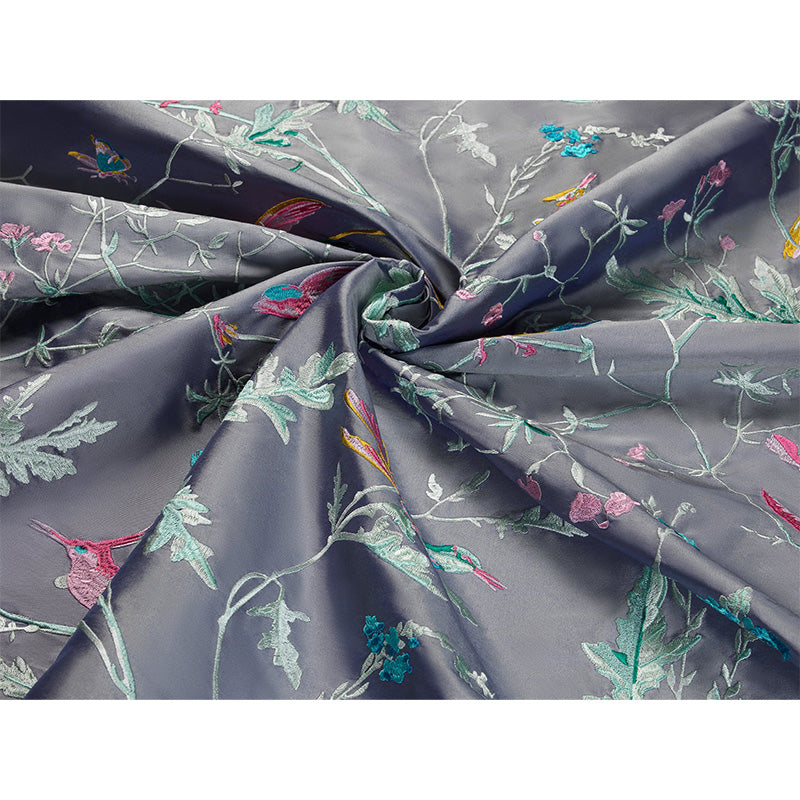 TESSUTO "Hummingbirds Periwinkle" - Selection of Hummingbirds - Cole & Son