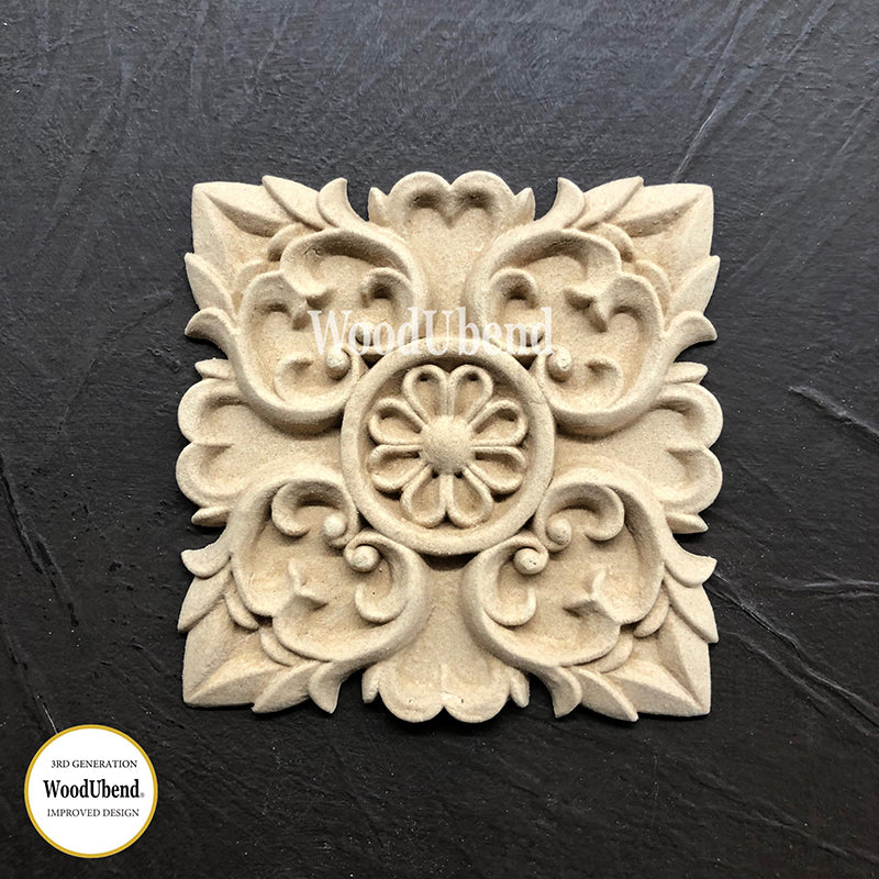 Fregio Decorativo “Square”, WoodUbend