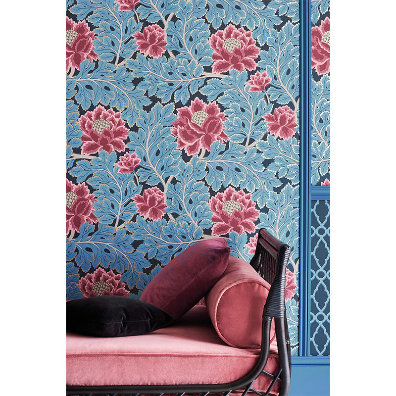 TESSUTO "Colour Box Velvet Rose" - The Contemporary - Cole & Son