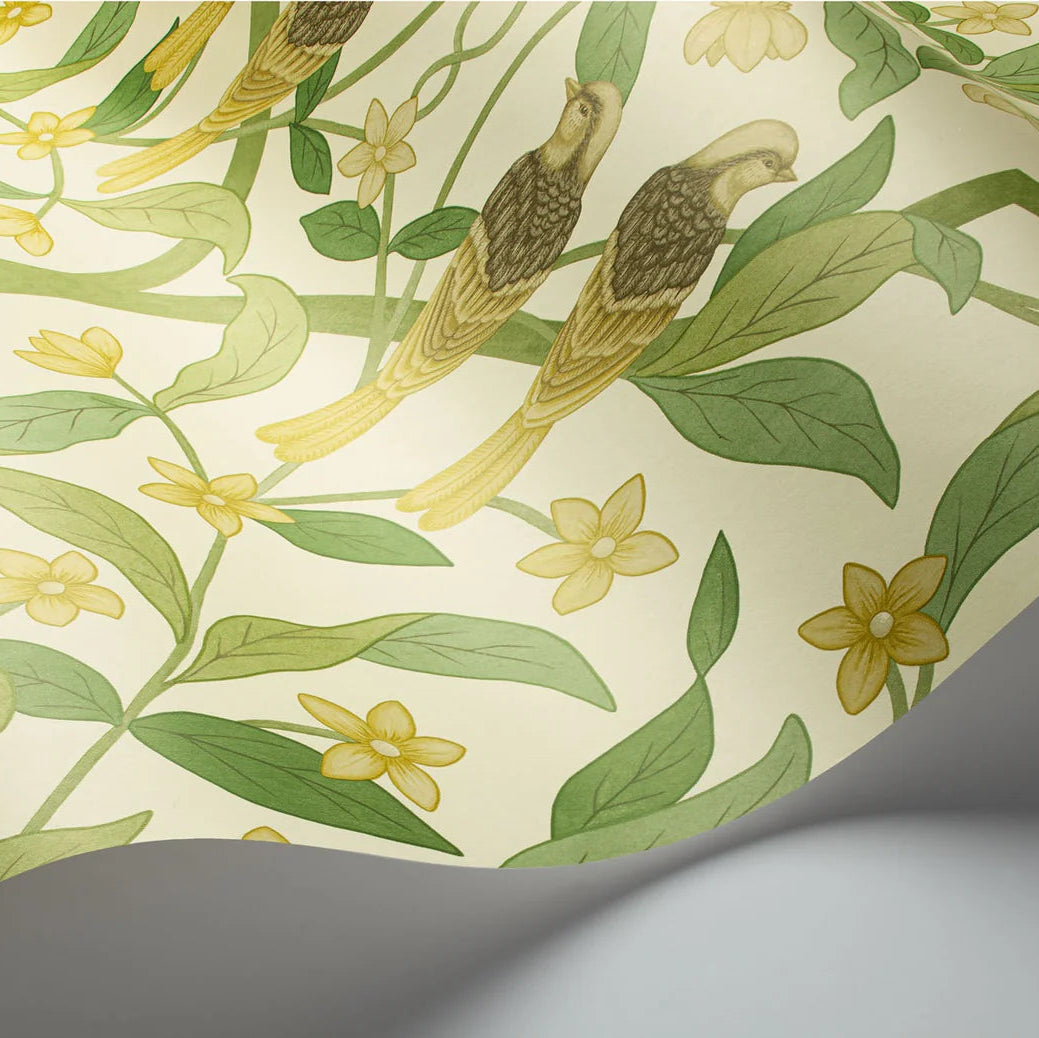 Tapete „Jasmin & Serin Symphonie beige“ | COLE & SON