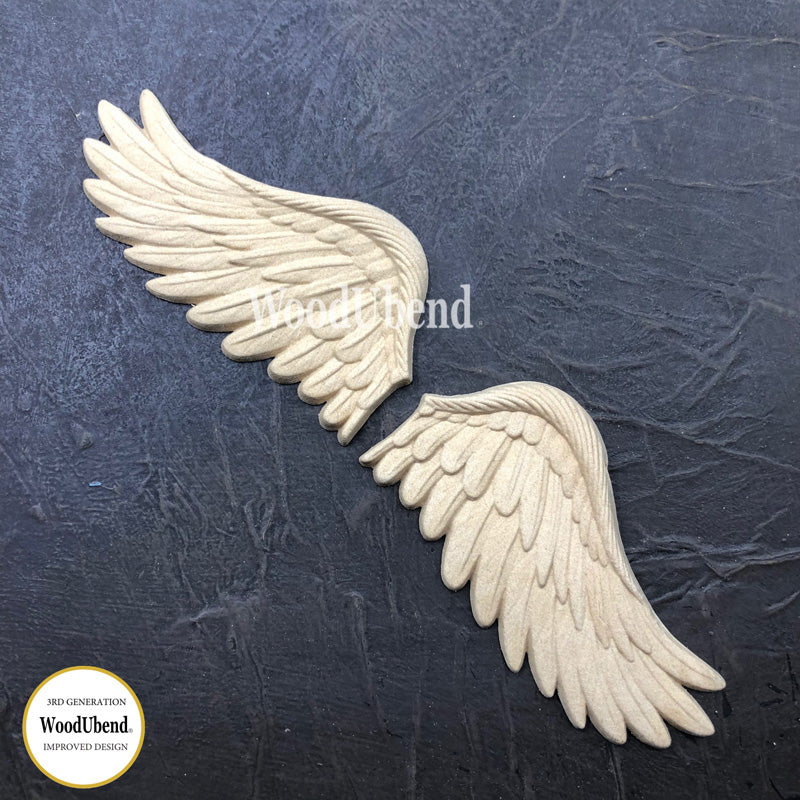 Coppia di Fregi "Little Angel", WoodUbend