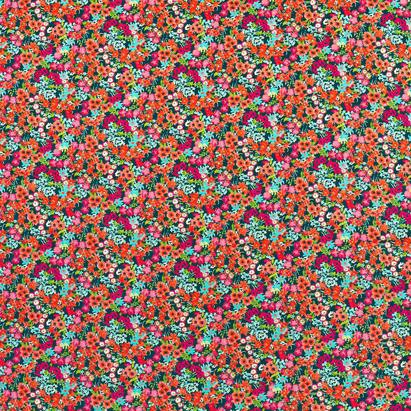 TESSUTO "WILDFLOWER MEADOW CARNELIAN/AQUAMARINE/PERIDOT" - HARLEQUIN
