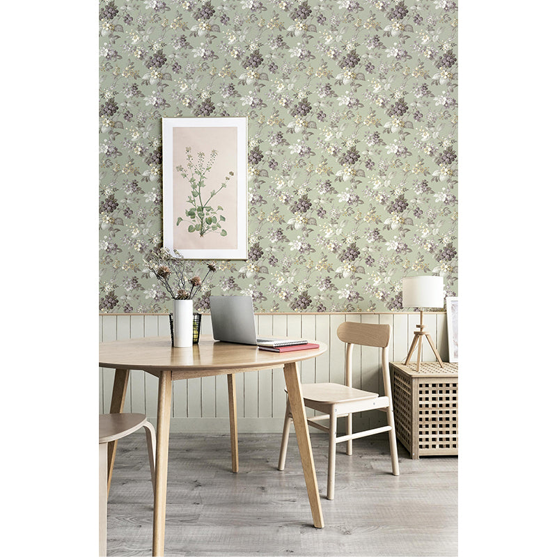 Carta da parati "Mures Vert" a metraggio o rotolo