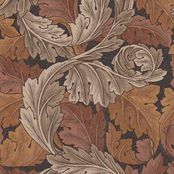 Carta da Parati "Acanthus Burnt Orange" Morris at home