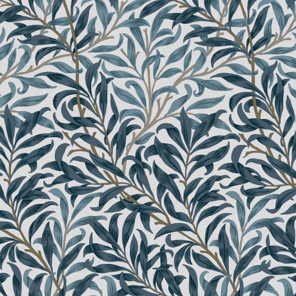 Carta da parati "Willow Bough White & Blues" - Morris at home