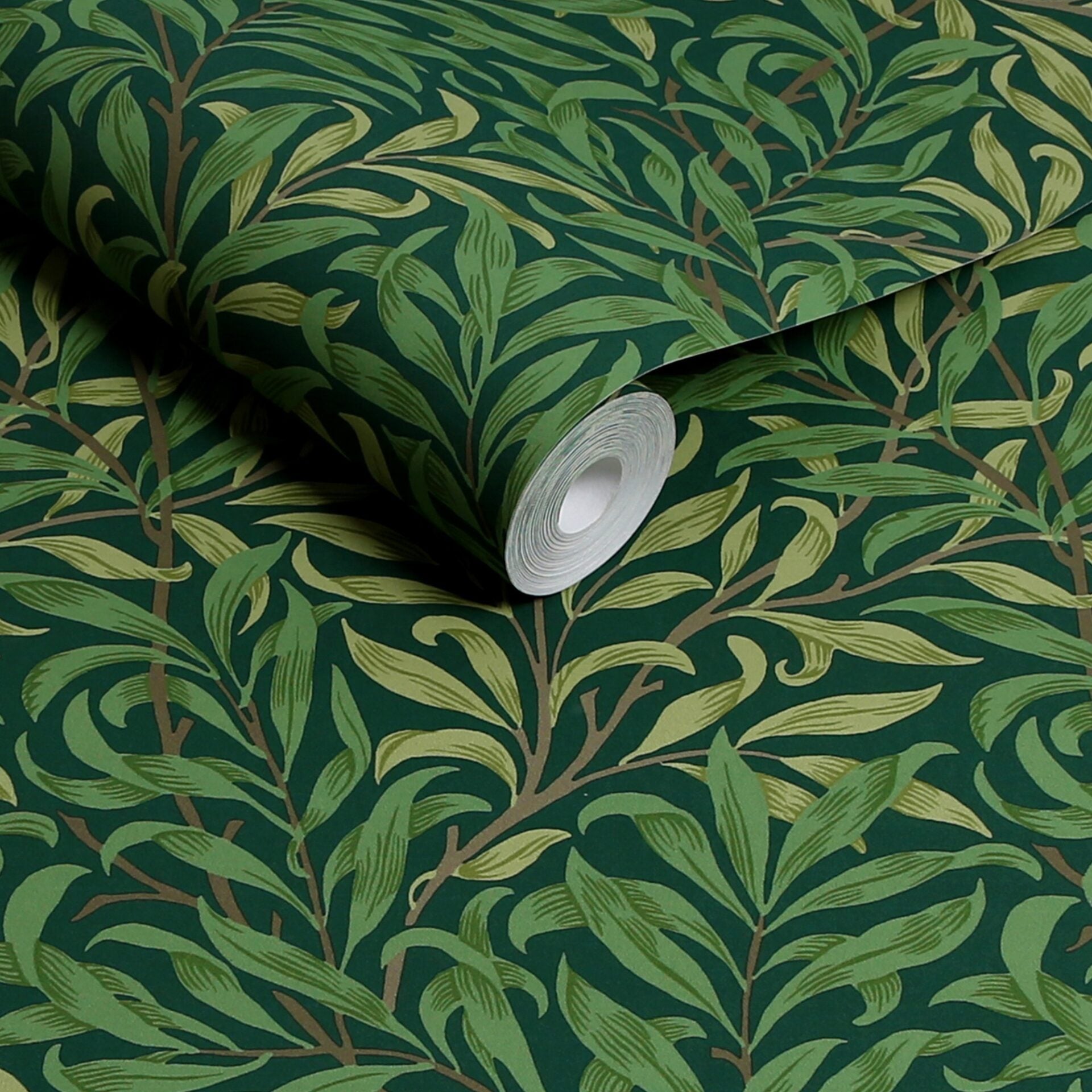 Carta da parati "Willow Bough Deep Green" - Morris at home