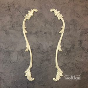 Coppia di Fregi Decorativi "Liuta", WoodUbend