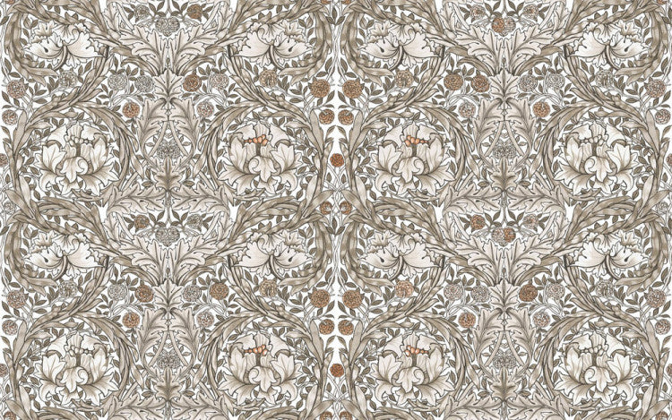 Carta da parati "African Marigold Neutro" - Morris at home