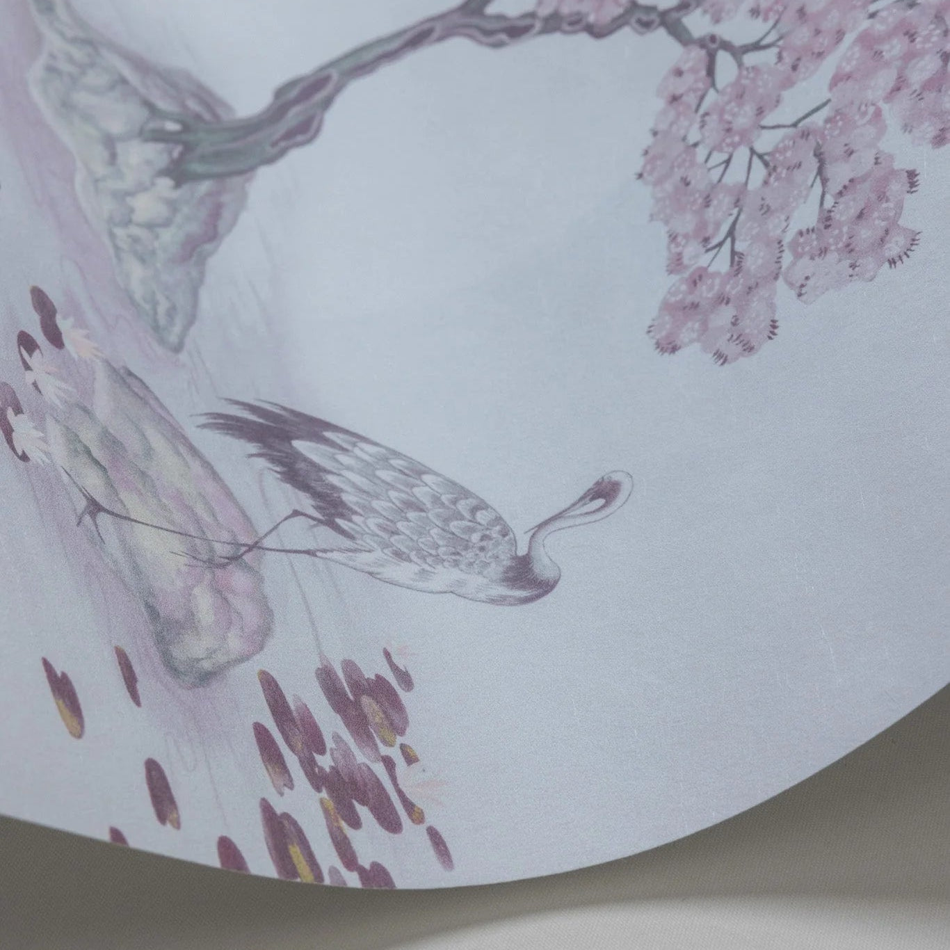Carta da parati "Tile Toile rosa" - YOKU | COLE&SON