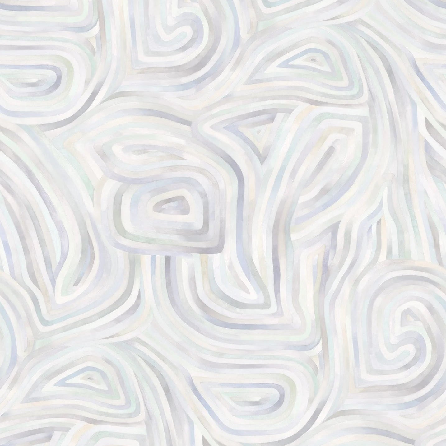 Carta da parati "Kawakubo grigio" - YOKU | COLE&SON