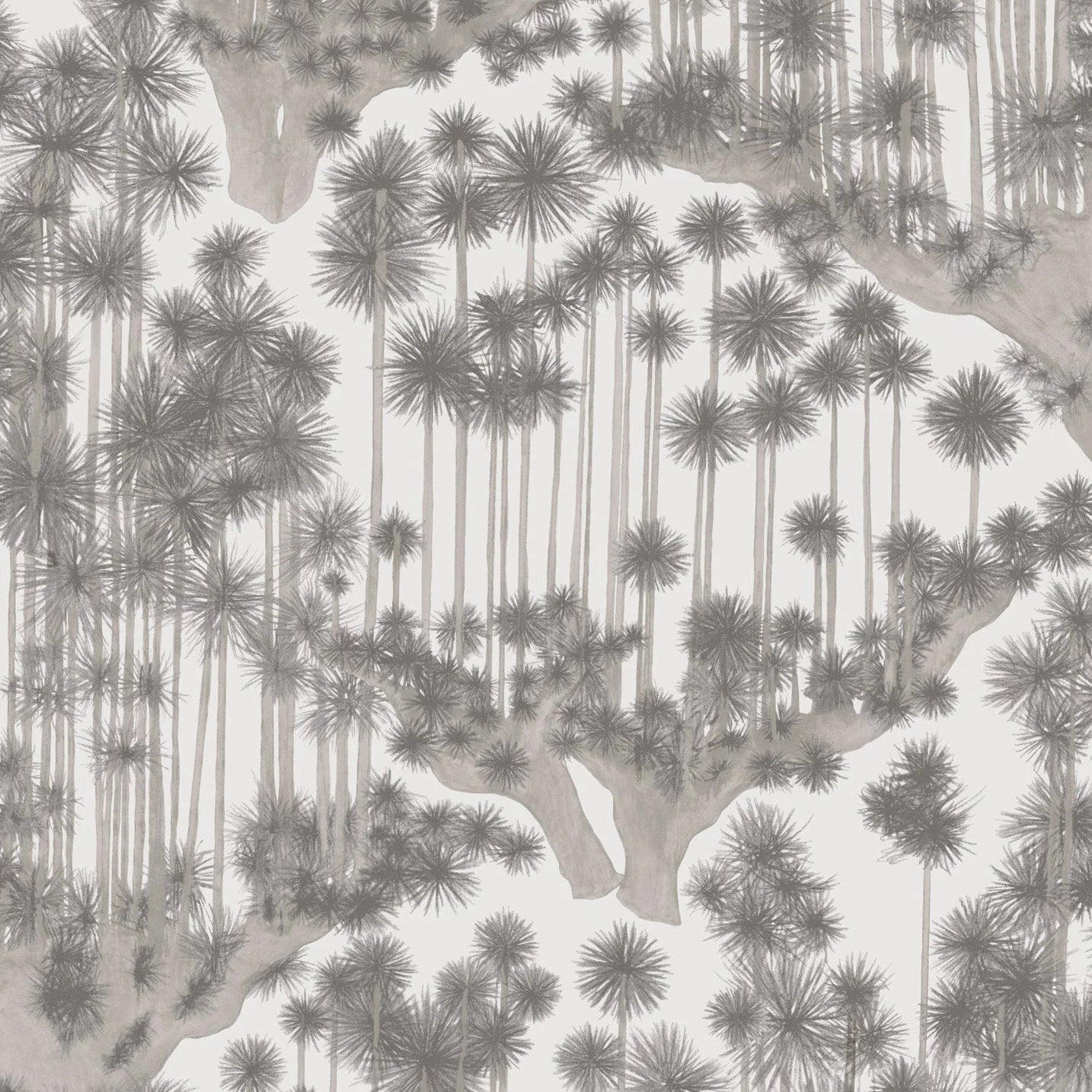 Carta da parati "Japanese Woods grigio" - YOKU | COLE&SON