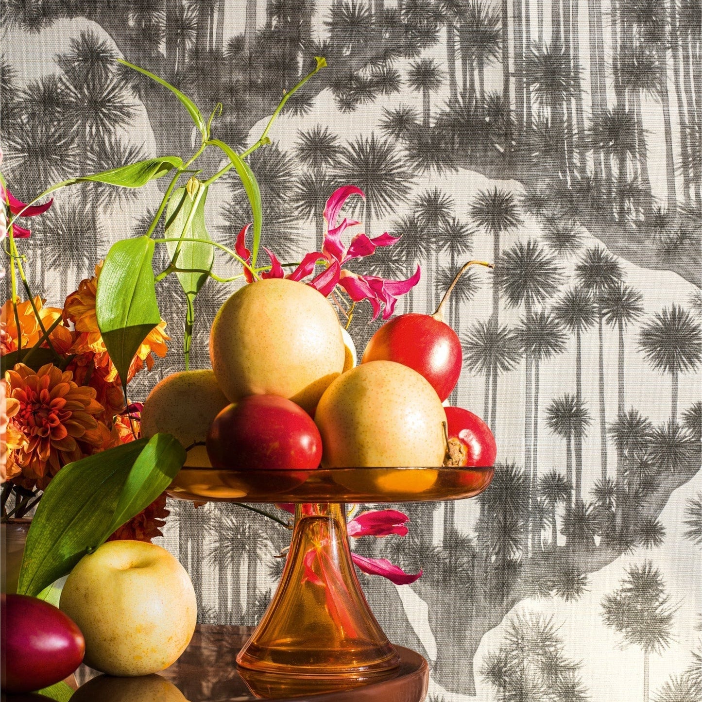 Carta da parati "Japanese Woods Luxury nero" - YOKU | COLE&SON