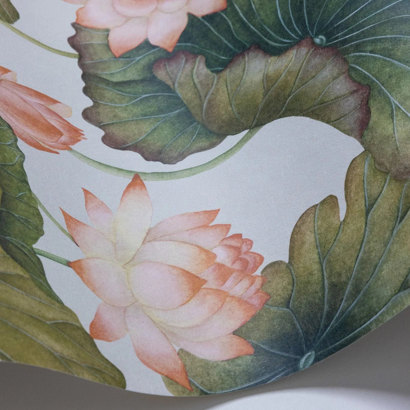 Carta da parati "Lily Lotus arancione" - YOKU | COLE&SON