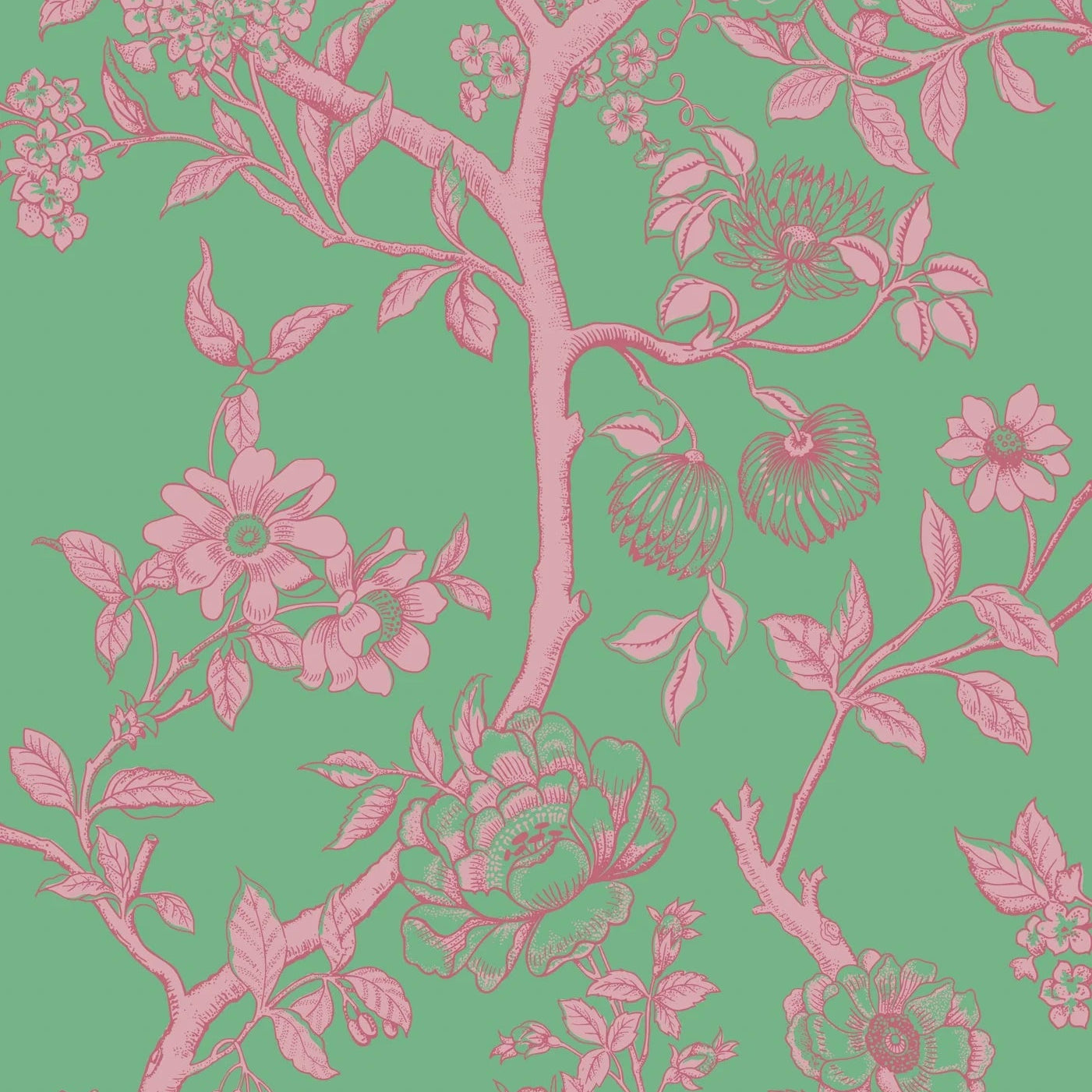 Tapete „KLEBRIGES GRAS AQUAMARIN“ | HARLEQUIN