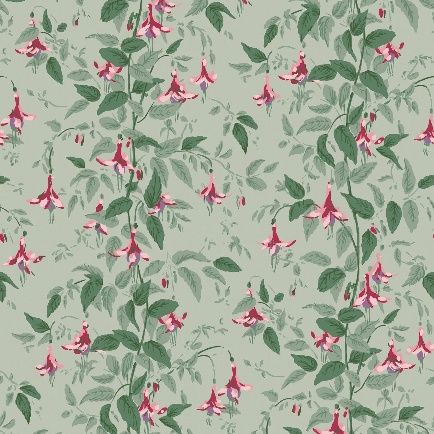 Papel pintado "HIERBA ADHESIVA ACUAMARINA" | HARLEQUIN