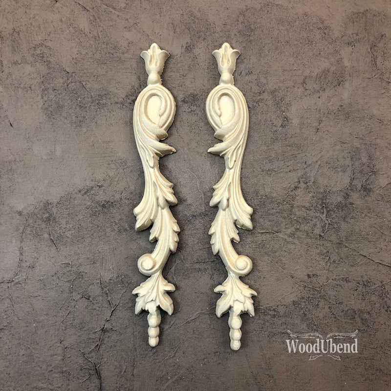Coppia di Fregi Decorativi "Ivonne", WoodUbend