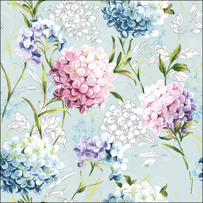 Tovaglioli in carta "Horana blue" - pacco da 20