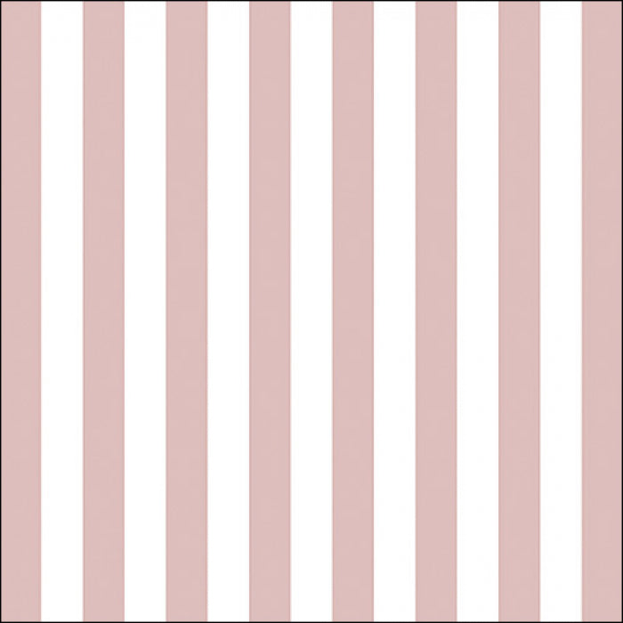 Tovaglioli in carta "Stripes pastel rose " - pacco da 20