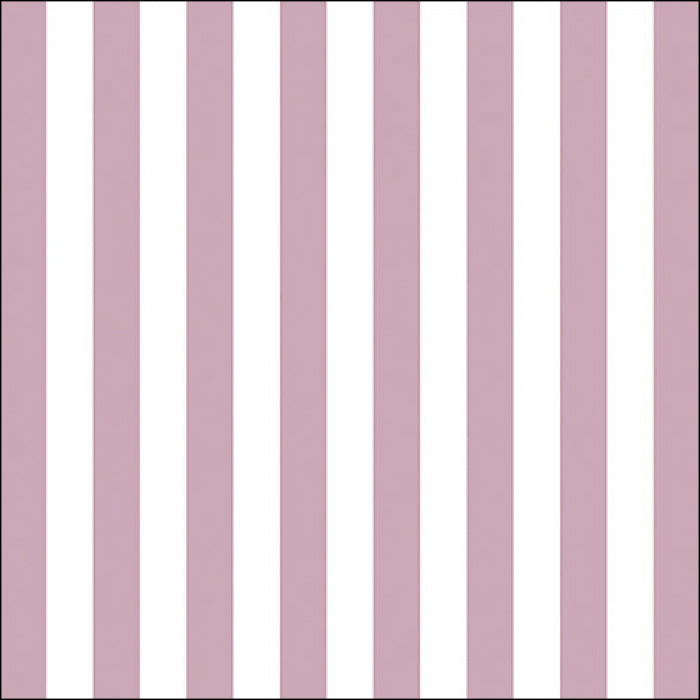 Tovaglioli in carta "Stripes pale rose" - pacco da 20