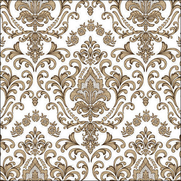 Tovaglioli Napkin 33 Baroque ornament gold FSC Mix