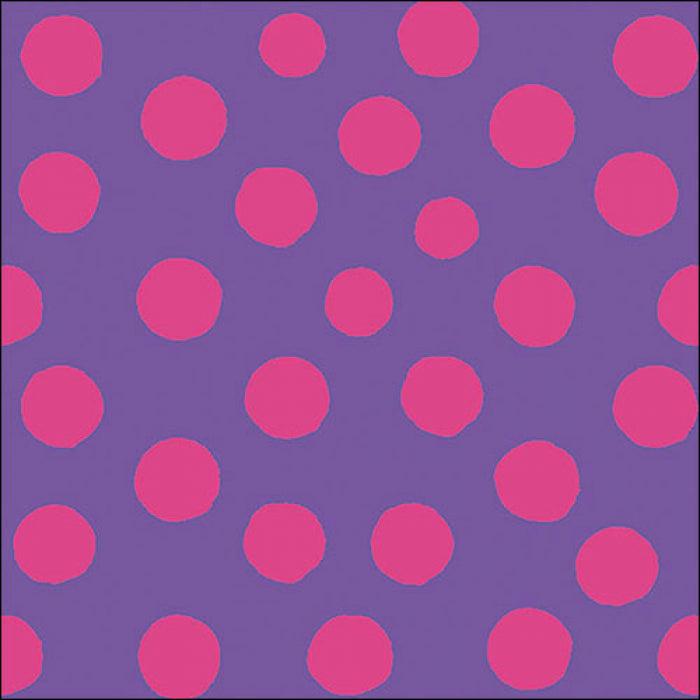 Tovaglioli in carta "Polka dots pink/purple" - pacco da 20