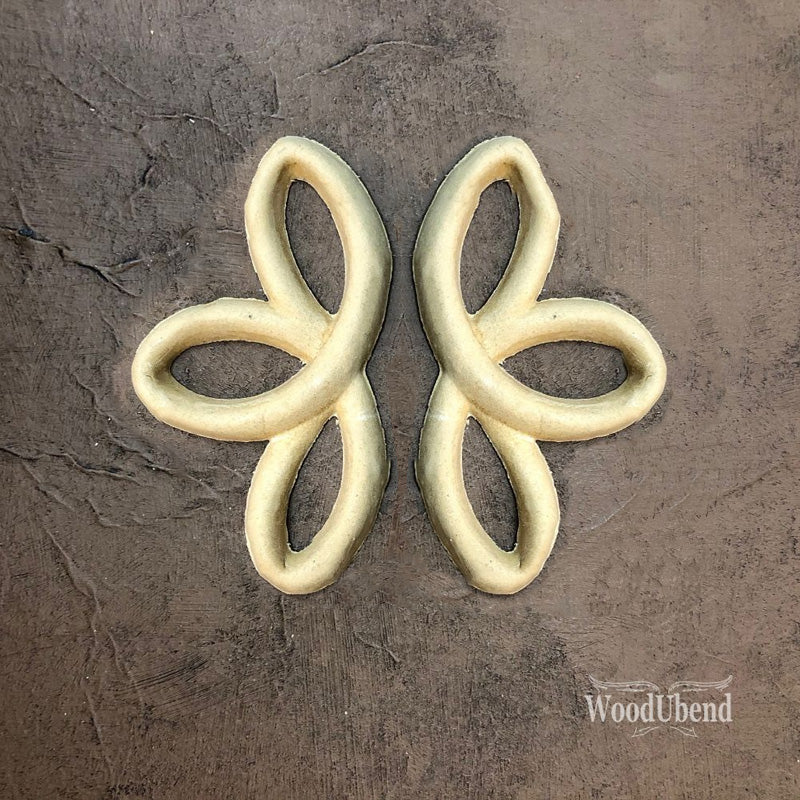 Coppia di Fregi Decorativi “Fortuna”, WoodUbend