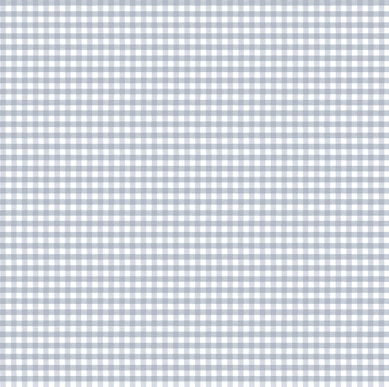 Carta da parati "Country Squares Blu" a metraggio o rotolo