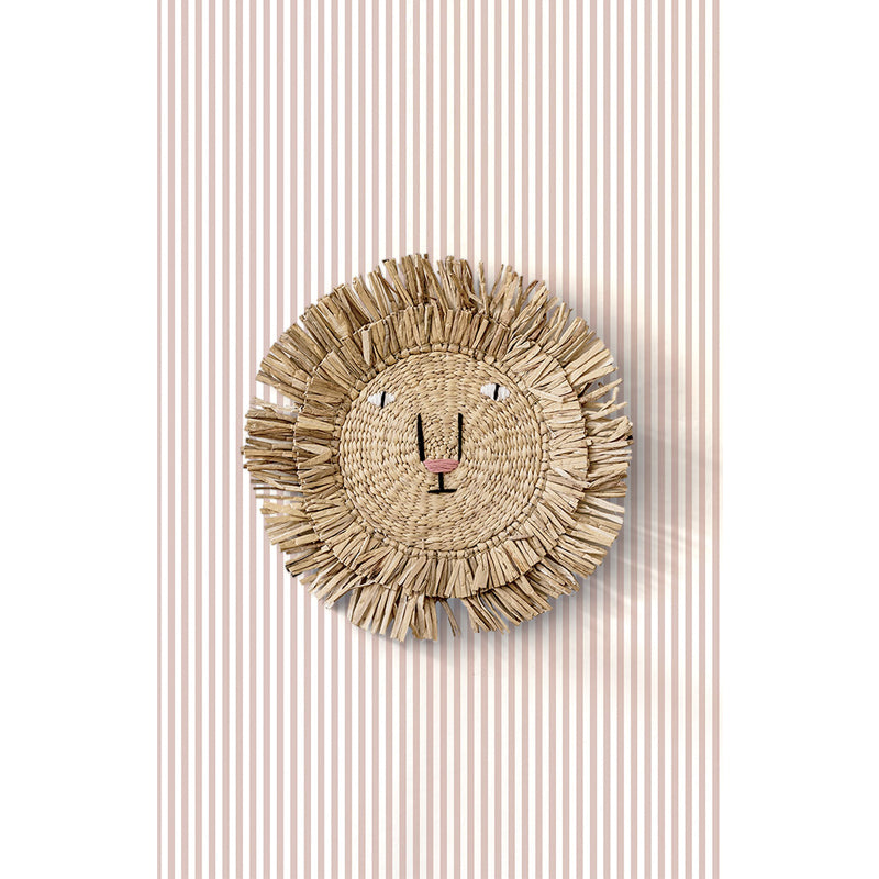 Carta da parati "Happy Lines Rose" a metraggio o rotolo