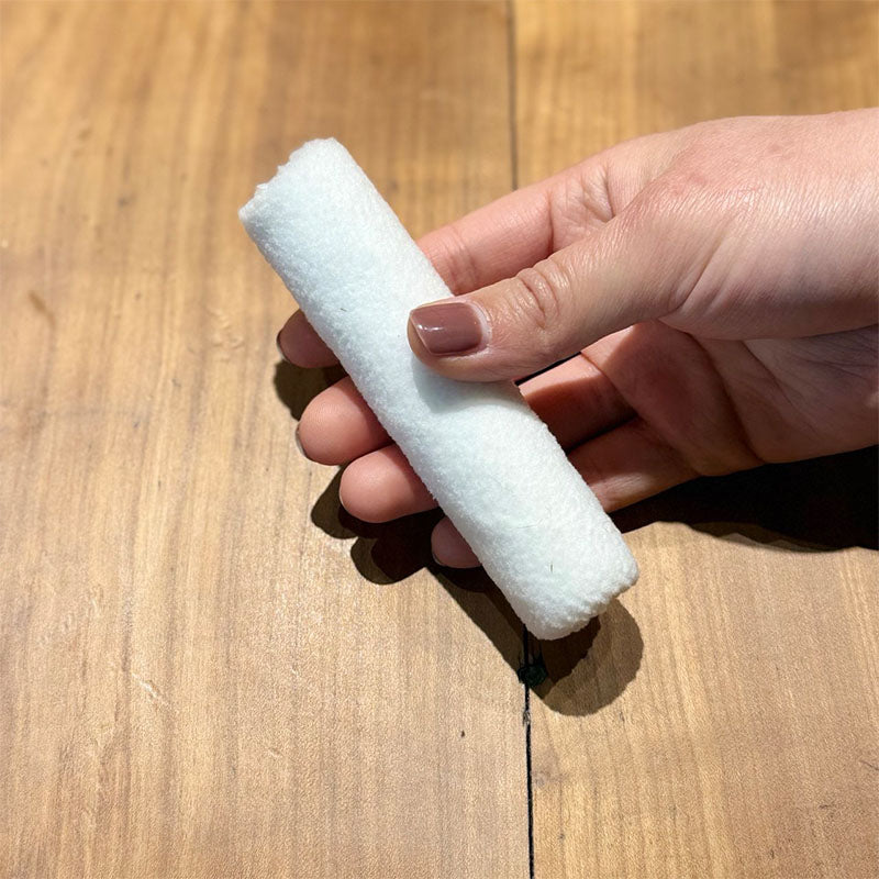 Ricarica Rullo Piccolo "Ce l'ho Corto" In Microfibra Bianca 5mm