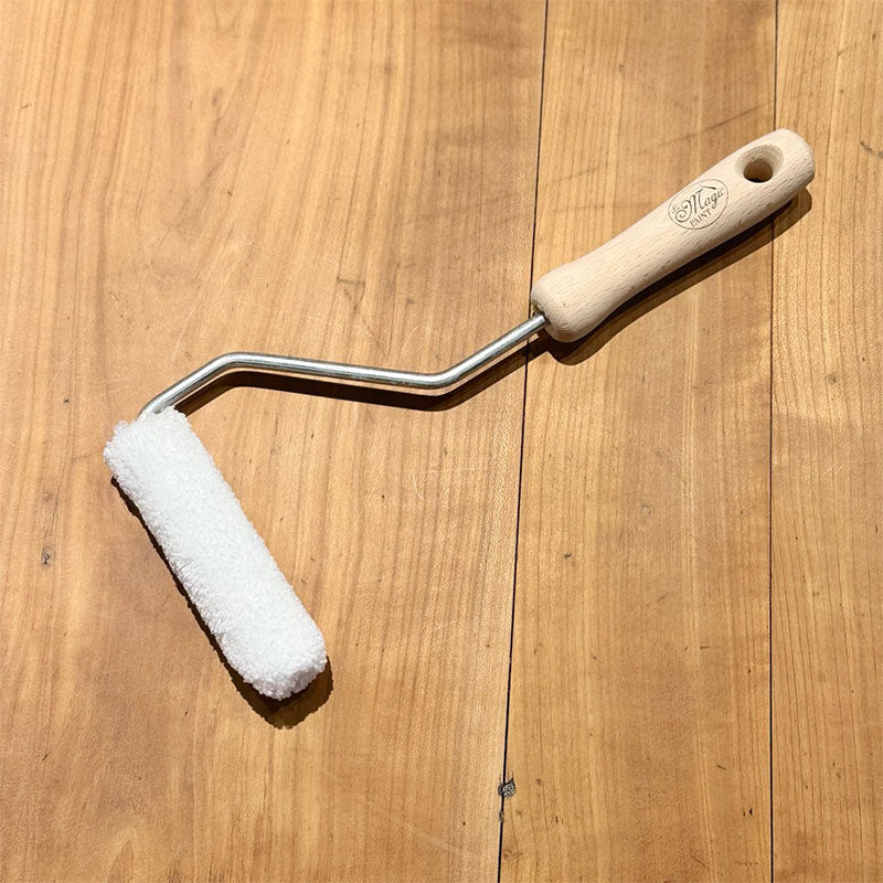 Ricarica Rullo Piccolo "Ce l'ho Medio" In Microfibra Bianca 9mm