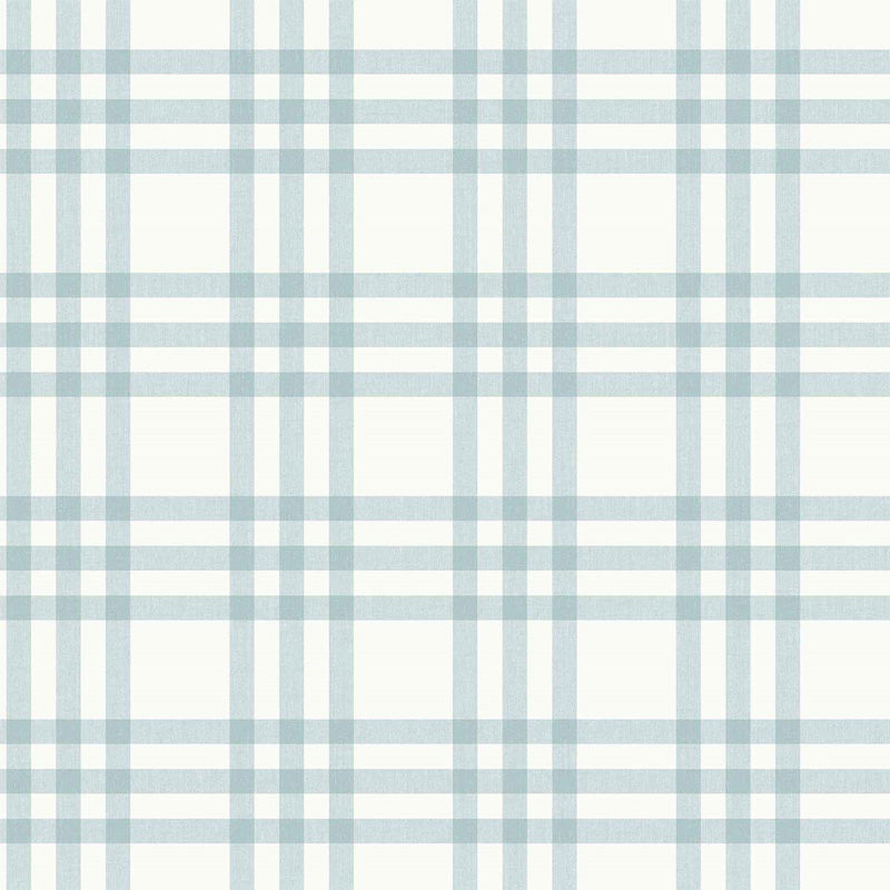 Carta da parati "Scozzese - Azzurro", a metraggio o rotolo