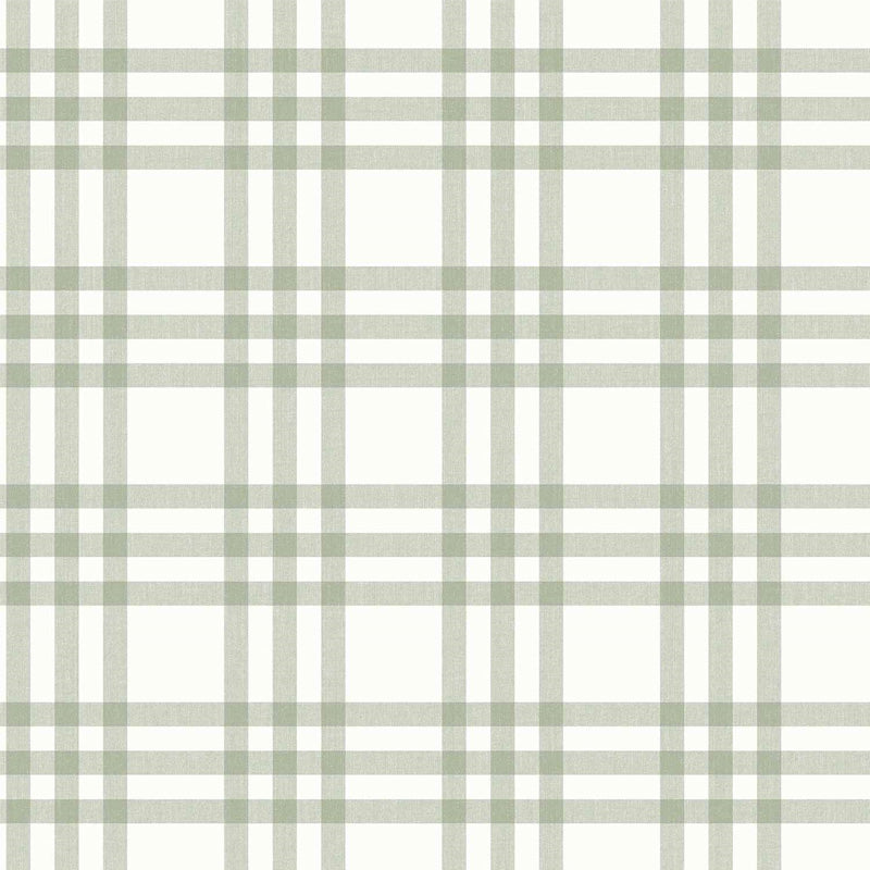 Carta da parati "Scozzese - Verde", a metraggio o rotolo