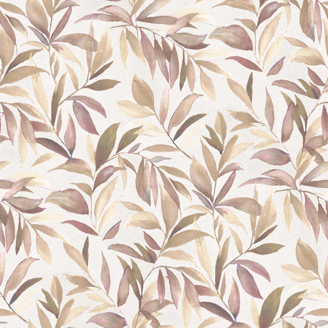 Carta da parati "Foglie rosse" a metraggio o rotolo