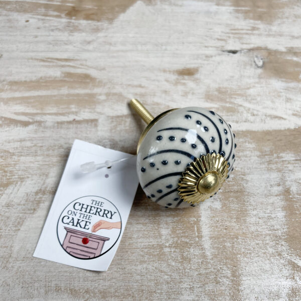 Pomello in ceramica “Sinuosità"