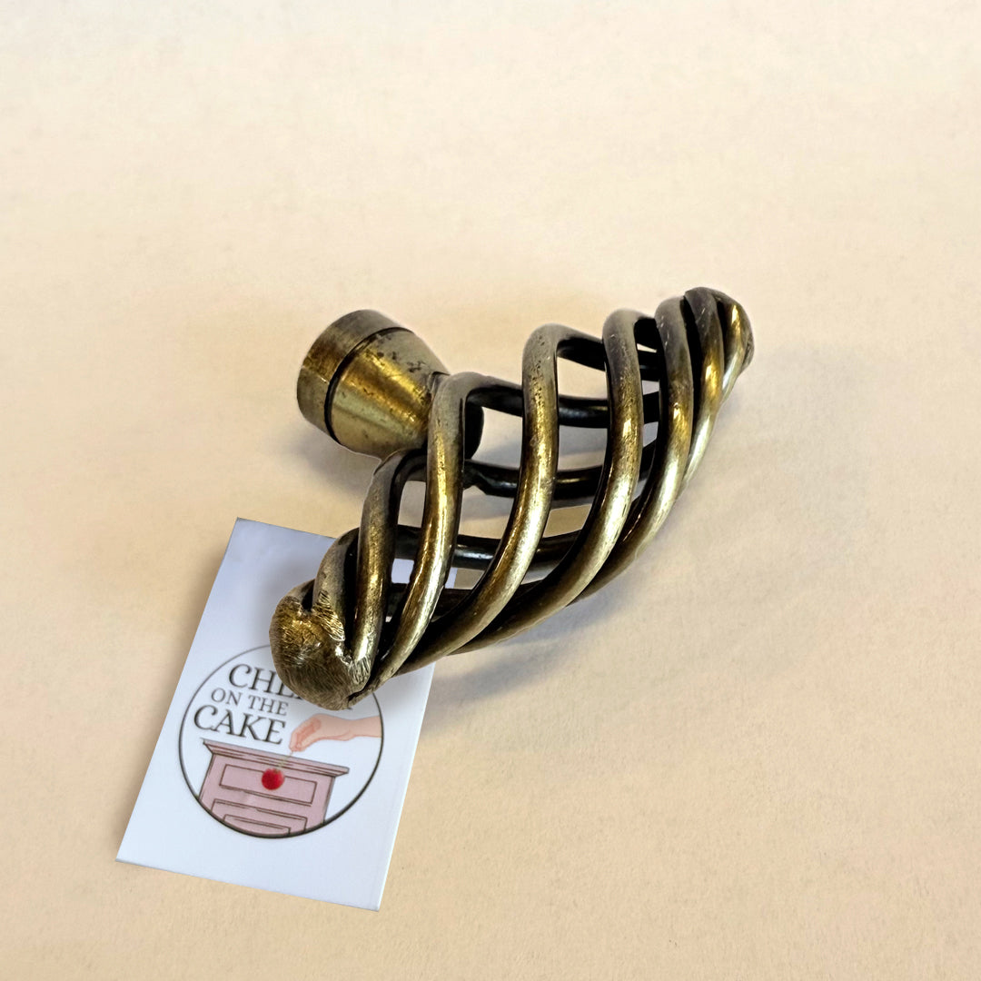 Pomello in Ferro "Intreccio"