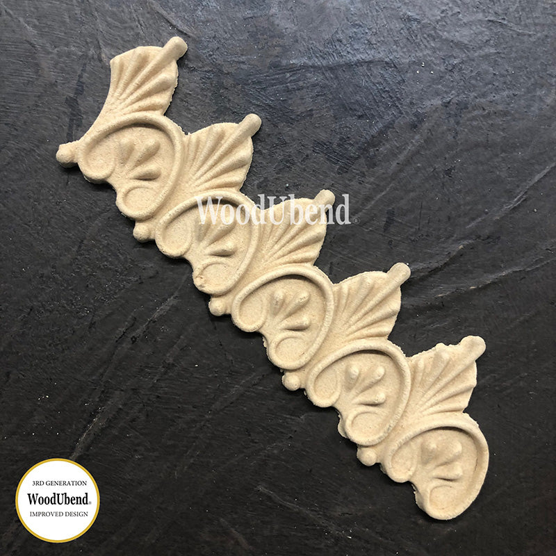 Coppia di fregi Decorativi “Pizzo”, WoodUbend