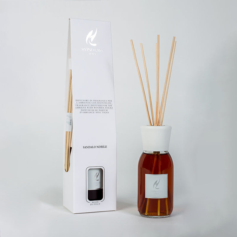 Profumatore "Sandalo Nobile" Diffusore a bastoncino, Hypno Casa, 100 ml