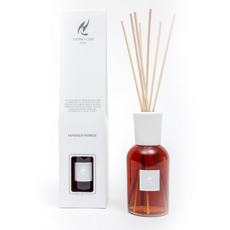 Profumatore "Sandalo Nobile" Diffusore a bastoncino, Hypno Casa, 250 ml