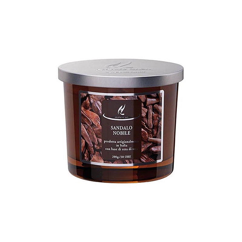 Candela Hypno Casa - "Sandalo Nobile" 200 gr