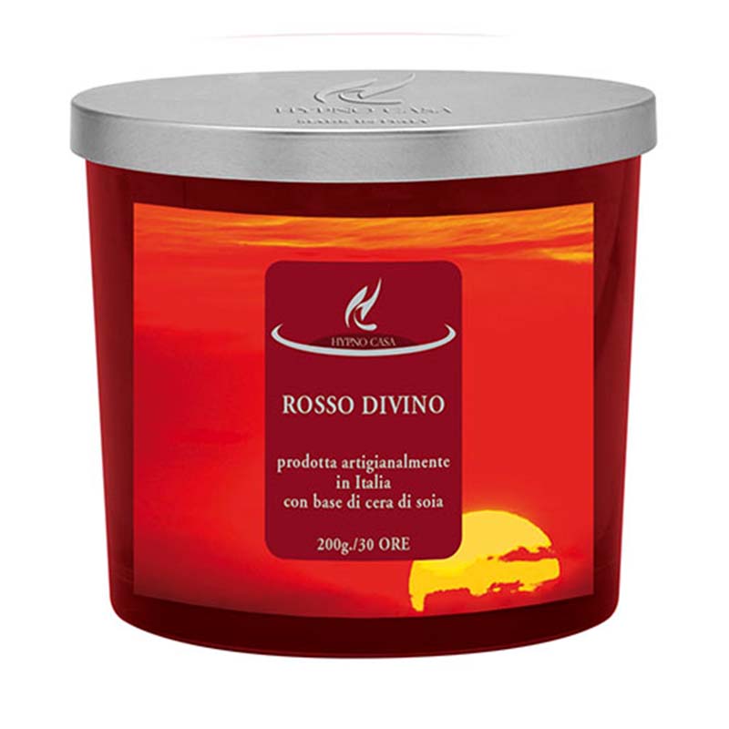 Candela Hypno Chic "Rosso Divino", 200 g Hypno Casa