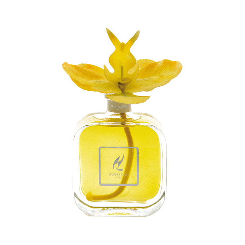 Diffusore di Fragranza Orchidea "Pompelmo" con Fiore, Hypno Casa, 100 ml
