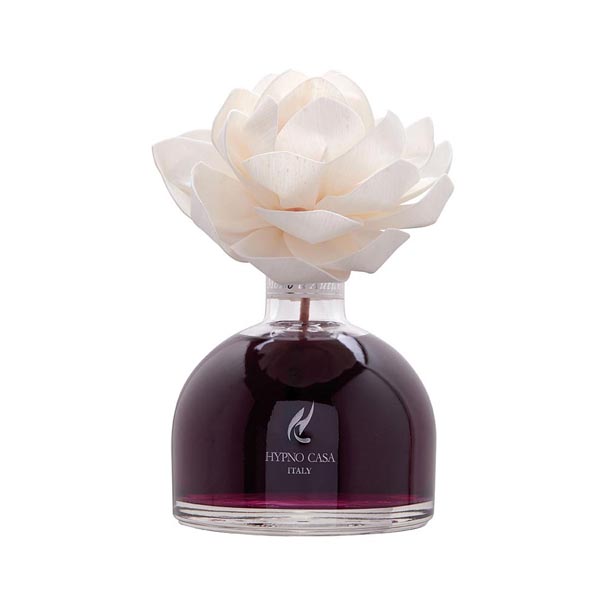 Diffusore di Fragranza Rosa "Mosto d'Autunno" con Fiore, Hypno Casa, 250 ml