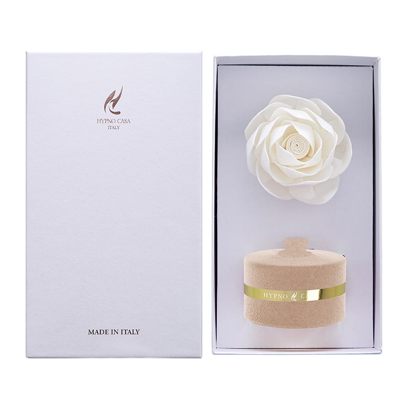 Diffusore di Fragranza "Sandalo Nobile" con Rosa, Hypno Casa, 60 ml