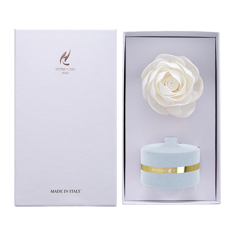 Diffusore di Fragranza "Acqua Marina" con Rosa, Hypno Casa, 60 ml