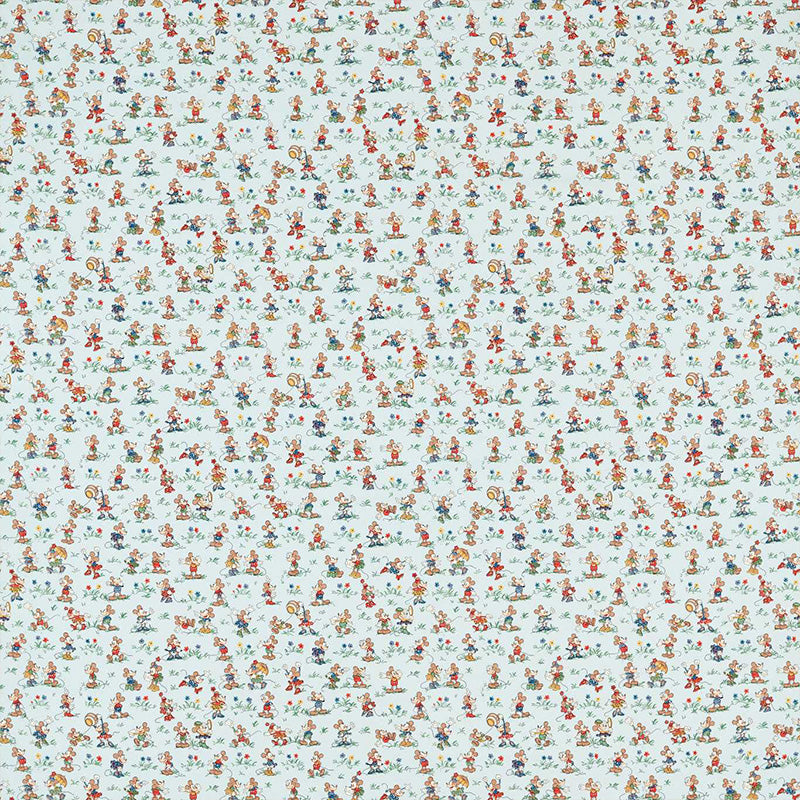 TESSUTO "MICKEY & MINNIE BONBON BLUE" - Disney x HOME - Sanderson