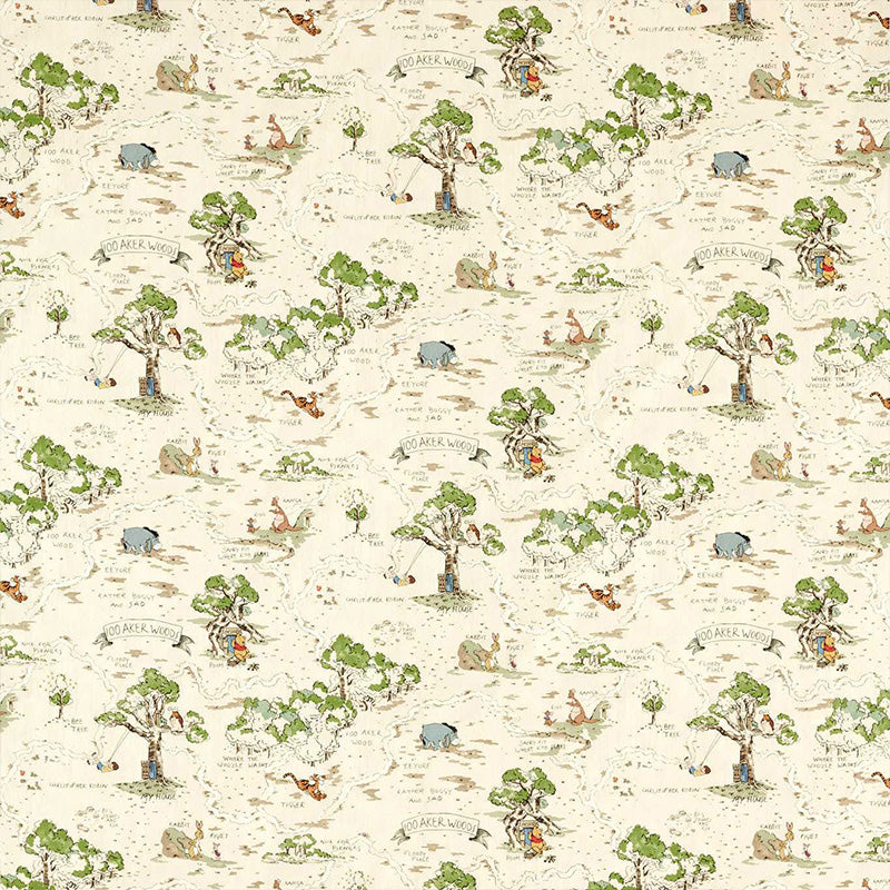 TESSUTO "HUNDRED ACRE WOOD CASHEW" - Disney x HOME - Sanderson